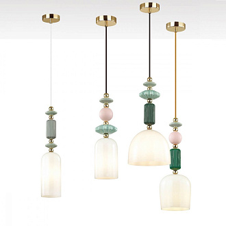 Подвесной светильник диаметр 21 см Odeon Light Candy 4861/1C Золото