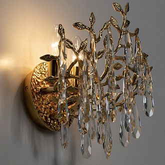 Бра 22*25*-28 см, 2*E14*60W, Citilux Ritz CL310022, Золото