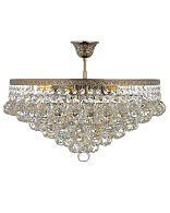 Люстра потолочная *46*35 см, 6*E27*60W, Arti Lampadari Castellana Nickel Castellana E 1.3.46.501 N, Матовый никель