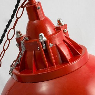 Подвесной светильник Диаметр 30 см Lussole Loft LSP-9895 Красный