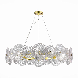 Люстра 80 см ST LUCE FLERO SL1657.203.10 Золотистый