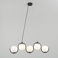 Светильник DZN-20312 ЧЕРНЫЙ D770/H1300/5/E14/40W плафон 120мм JAGNA 23-12