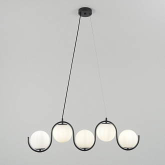 Светильник DZN-20312 ЧЕРНЫЙ D770/H1300/5/E14/40W плафон 120мм JAGNA 23-12