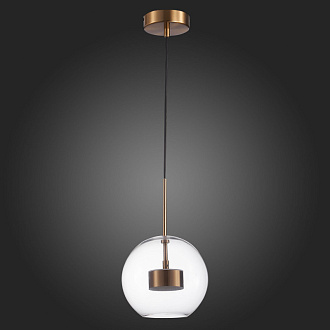 Светильник подвесной 20 см, 14W 3000K ST LUCE BOPONE SL1133.233.01 Латунь