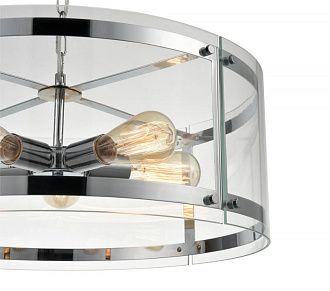 Подвесной светильник Vele Luce Tivoli VL5073P05, диаметр 55 см, хром