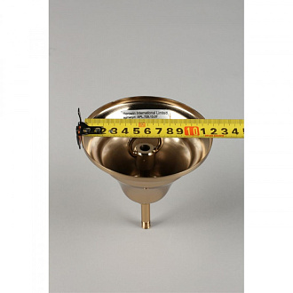 Подвесная люстра Aployt Gerta APL.725.13.07, диаметр 52 см, латунь