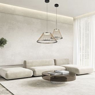 Подвесной светильник 60*194 см, *LED*43W, 3000K, Mantra Spider MAN8949, серый