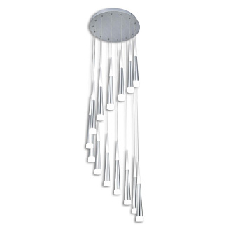 Люстра 45*300 см LED*98 W, 3000 К Citilux Вегас Алюминий CL227140