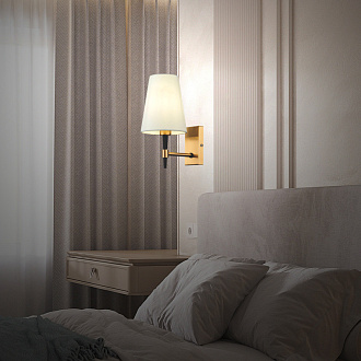 Бра Maytoni Zaragoza H001WL-01BS, латунь