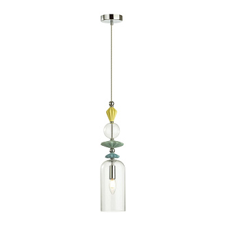 Подвесной светильник диаметр 11 см Odeon Light Bizet 4893/1 Хром