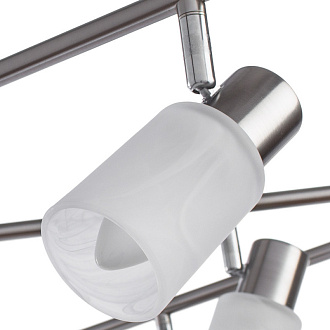 Спот ARTE Lamp A4510PL-6SS, длина 220 см, никель