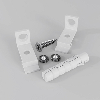 Комплект креплений для радиусного профиля с боковым свечением (2 шт.) Maytoni Led strip ALM-3535R-1MT