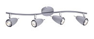 Спот с четырьмя лампами  Arte Lamp A1966PL-4GY REGISTA, серый