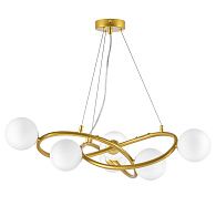 Люстра *63*19-137 см, 6*G9 Lightstar Globo 799063, Золото