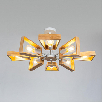 Люстра на штанге 75 см Arte Lamp BRUSSELS  A8030PL-8WH белый