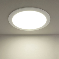 Встраиваемый LED светильник DLR003 24W 4200K Elektrostandard, вр 26 см