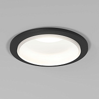 Светильник 8/7 см, GU10, IP20, Elektrostandard 25010/01, черный, вр 7 см
