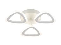 Люстра L450 x W450 x H85, мм, 48W 2700K-6500K, WHITE (Белый) Rilon 2069/3 WHITE