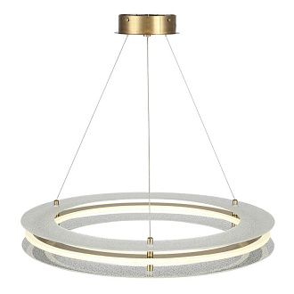 Подвесной светильник 60*80 см, 1*LED*40W, 4000K, ST-Luce Fagy SL6245.203.01, золотой