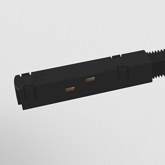 Коннектор питания прямой Maytoni Technical Magnetic track system S35 TRA004PC-22B черныйIP 20