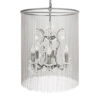 Подвесная люстра 50 см, Loft IT Vaille Crystal 10450/500, графит