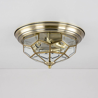 Потолочный светильник Citilux Витра-1 CL442530 бронза, диаметр 40 см