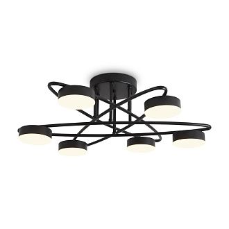 Люстра 60*60*-19 см, *LED*36W, 3000K, Freya  FR6155CL-L36B, Черный