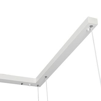 Люстра 127 см, 190W, 3000-5500K Citilux CL719K310 Дуэт Белый