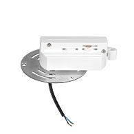 Трековое крепление с 1-фазным адаптером к 21381х/21481х 7,5 см, Белый Lightstar Asta 592060