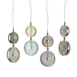 Светодиодный светильник 20 см, 13W, 4000K, Odeon Light CARAMELLA 5416/13LA, хром