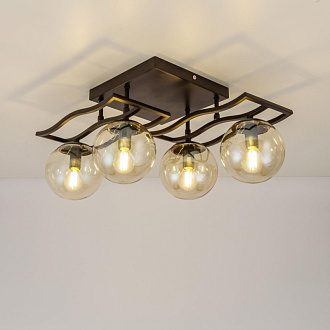 Светильник Citilux Бриз CL106245, коричневый