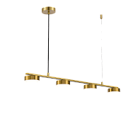 Светильник  900*1100, LED, 30W 4000K NewRgy LED 1776-DW-4 BRASS, Бронза