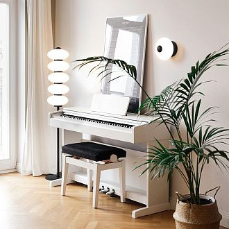 Торшер 99 см, LED*20W, 3000K, Freya Aqua FR5553FL-L20B, Черный