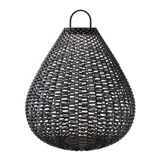 Ландшафтный светильник 43 см, 5W, 3000K, Maytoni Plet O530FL-L5B3K, черный-ротанг