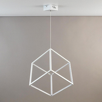 Подвесной LED светильник Citilux Куб CL719300 Белый, 40W*4000K