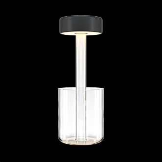 Настольная лампа 12*34,8 см, LED, 3W, 4000К, Maytoni AI Collaboration MOD229TL-L3B3K1 прозрачный