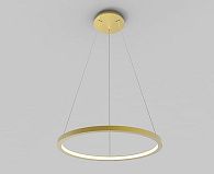 Подвесная люстра 80 см, 40W, 3000K, Italline IT013-6028 gold 3000K, золото