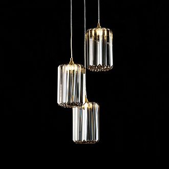 Светильник *22*20 см, LED*29W, 4000K, Modelux  ML.1398.3, Латунь