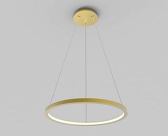 Подвесная люстра 80 см, 40W, 3000K, Italline IT013-6028 gold 3000K, золото