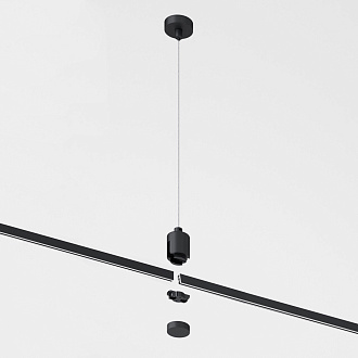 Набор для подвеса с коннектором Elektrostandard Esthetic Magnetic 85157/00, черный
