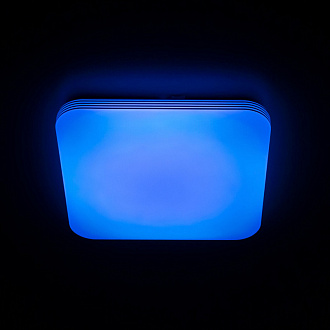 Светильник 38 см, 48W, 3000-5500К с пультом и RGB подсветкой Citilux Симпла CL714K480G