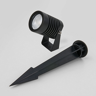 Светильник садово-парковый со светодиодами Landscape LED 043 FL LED черный Elektrostandard