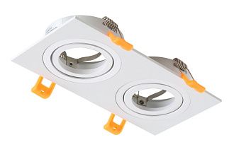 Светильник встроенный 18*9 см, Crystal Lux CLT 002C2 WH Белый