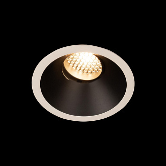 Встраиваемый светильник 6*6,5 см, 1*LED*7W 4000K LOFT IT Comb 10330/D White Black белый, черный, вр 5,2 см