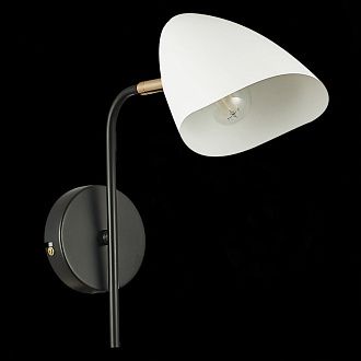 Бра 13 см,  EVOLUCE SATTA SLE103601-01 Черный, Золотой