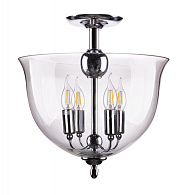 Светильник потолочный 38 см, Crystal Lux ATLAS PL4 CHROME Хром