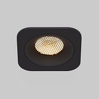 Светильник встраиваемый Tetro 10W 3000K черный IP44 15276/LED Elektrostandard  4690389217883, a071312