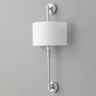 Бра 69 см, Crystal Lux VINTAGE AP2 CHROME, хром