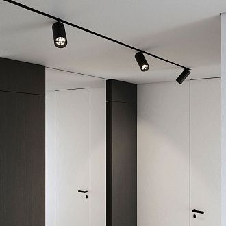 Трековый светильник магнитный 12*6*19 см, LED, 13W, 4000K, Elektrostandard Slim Magnetic 85524/01, черный