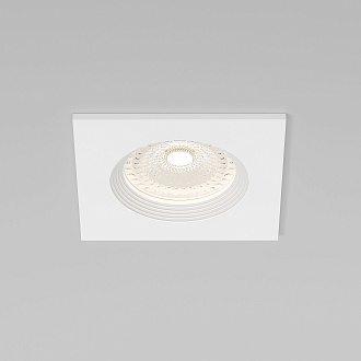 Светильник встраиваемый 8 см, Elektrostandard City GU10 25055/01, белый, вр 6,4 см